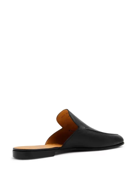 Кожени slip-on лоуфъри Magnanni черно