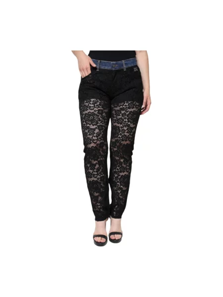 Jeansy Dolce And Gabbana czarne