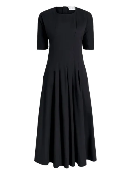 Rochie midi Proenza Schouler White Label plisată până la genunchi de costum alb