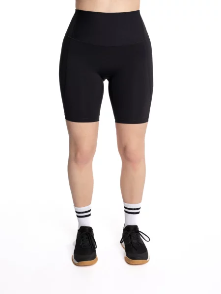 Mymotus Športne hlače mymotus® ladies fitness short jet black črna