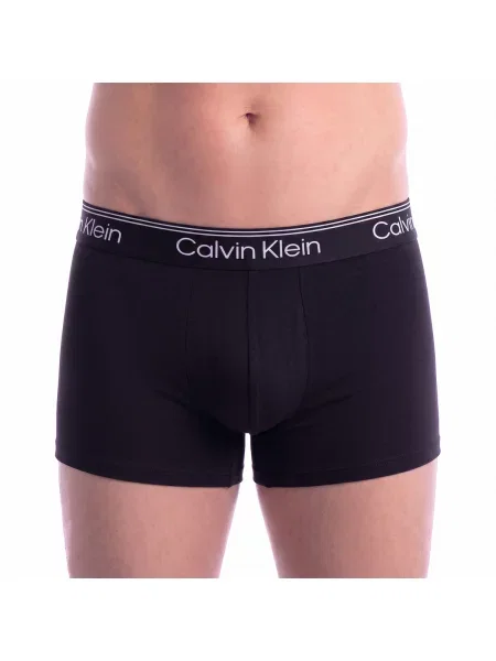 Blugi Calvin Klein Underwear cu talie joasă negru