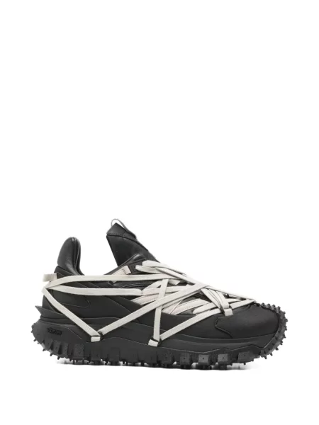 Sneakerși Moncler + Rick Owens chunky negru