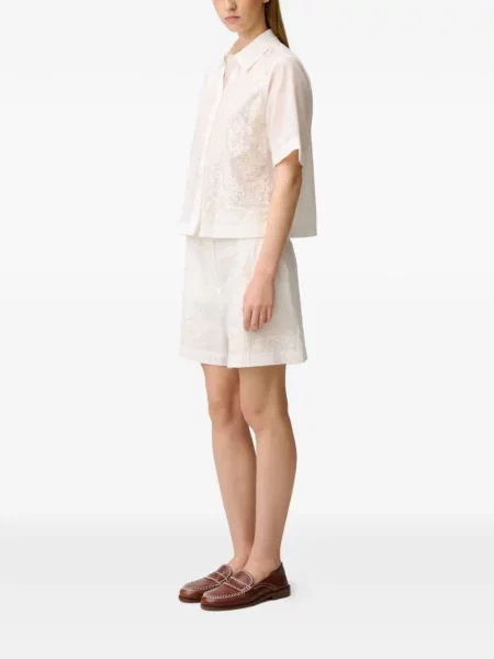 Szorty Claudie Pierlot białe