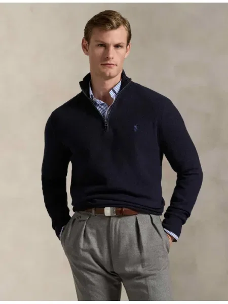 Polo Ralph Lauren Pulover marin albastru