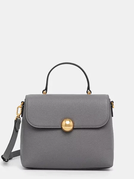 Furla geantă crossbody pentru femei din piele gri