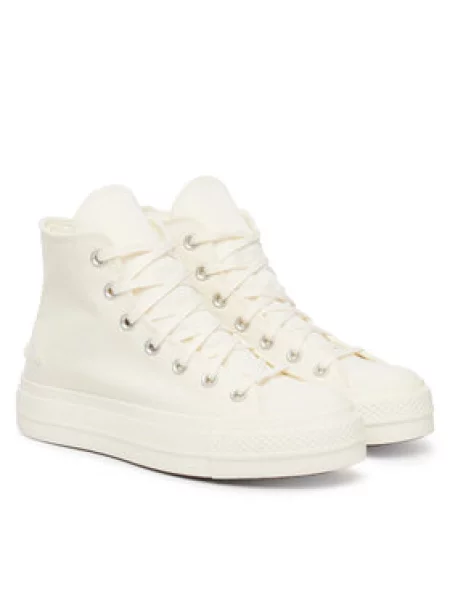 Tenisice Converse Chuck Taylor All Star Lift Platform Beads Écru