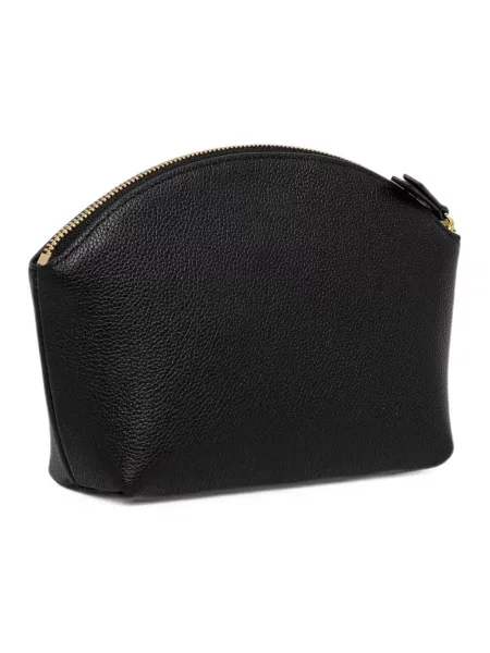 Emporio Armani kosmetyczka skórzana czarna