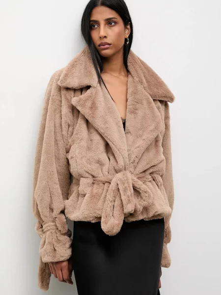 Jakna Answear.LAB za prijelazno razdoblje bež