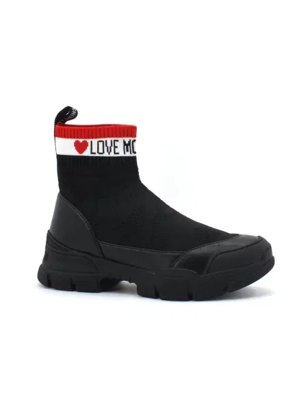 Sneakersy Love Moschino czarne