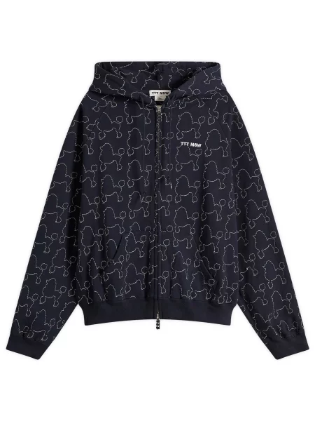 Bluza z kapturem Ttt Msw granatowa