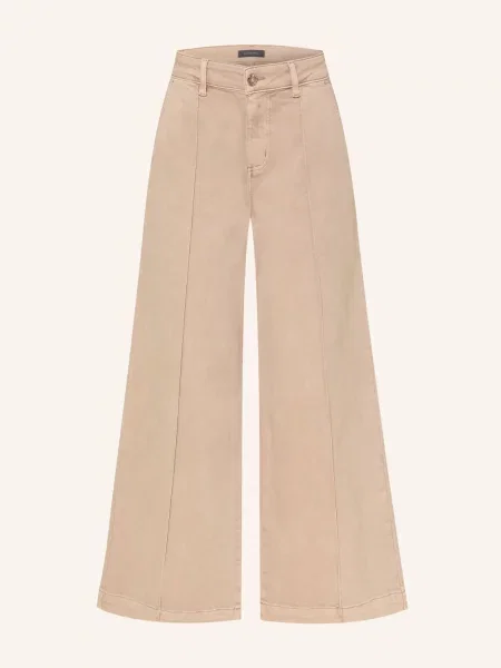 Elena Miro Džínové Kalhoty beige béžové