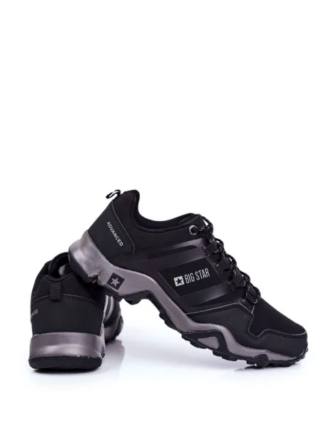 Buty trekkingowe Big Star Shoes trekkingowe czarne