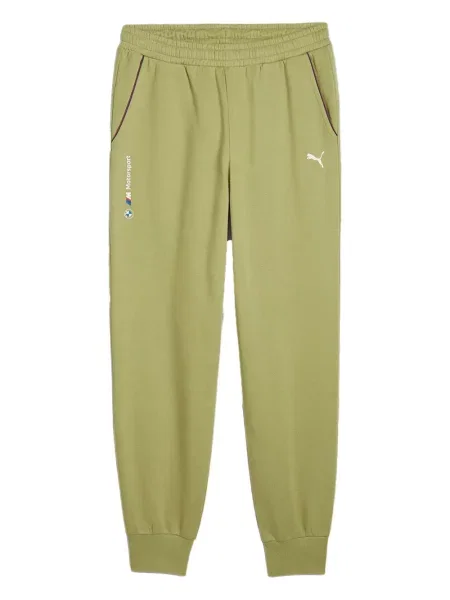 Pantaloni Puma din fleece verde