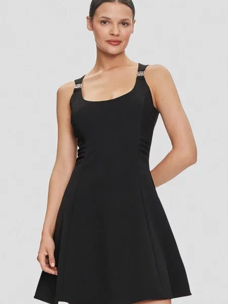 Платье миди Guess черное