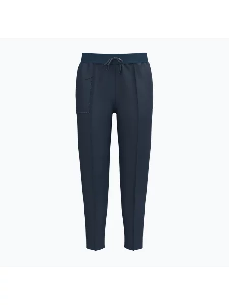 Pantaloni de alergare pentru femei Under Armour Velociti Pro wham blue/hyper green/white alb