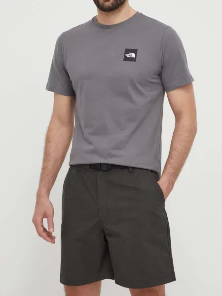 Къс панталон The North Face сиво