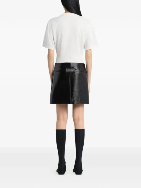 Tricou Courreges alb
