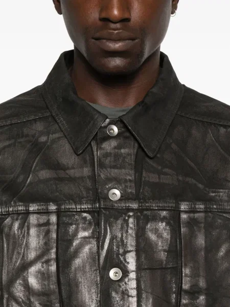 Geacă de blugi Rick Owens Drkshdw negru