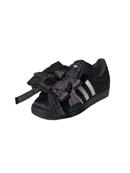 Sneakersy Adidas Superstar tiulowe czarne