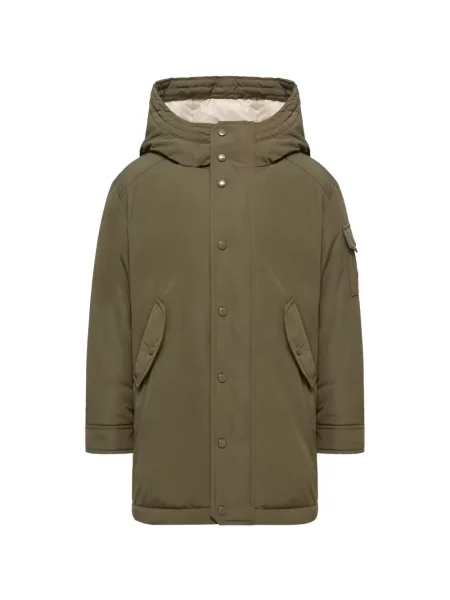 Płaszcz dziecięcy Moncler Enfant zielony