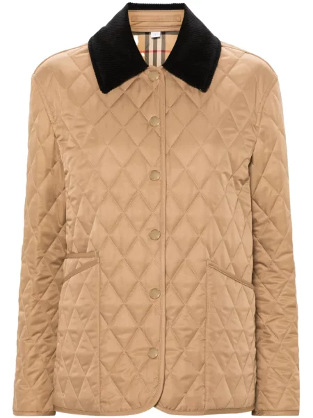 Geacă Burberry de catifea cord