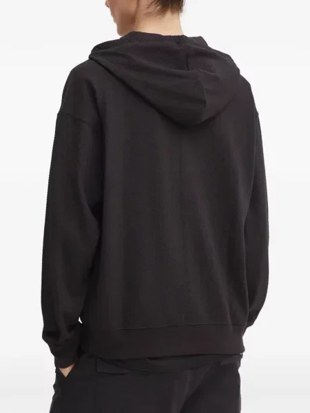 Hanorac cu glugă Puma cu broderie negru