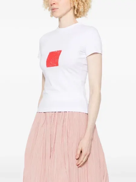 Tricou Co.go cu imagine alb
