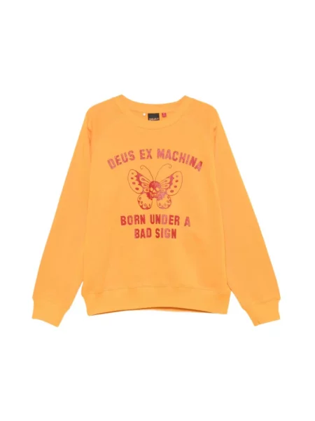 Bluza nierozpinana Deus Ex Machina żółta