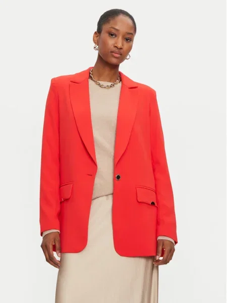 Morgan sacou VERIN rosu un singur rand de neted VERIN portocaliu