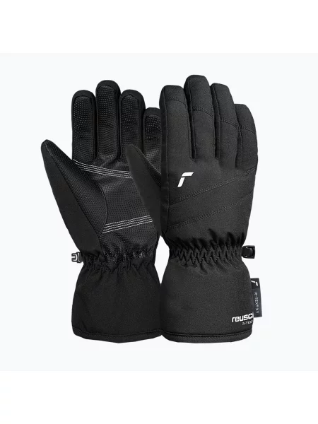 Mănuși de schi pentru copii Reusch Wonder R-TEX® XT Junior black/white alb