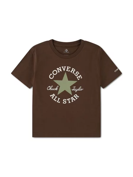 Converse tričko detské hnedá