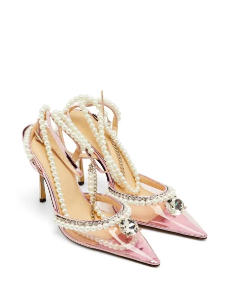 Pantofi cu toc Mach & Mach roz