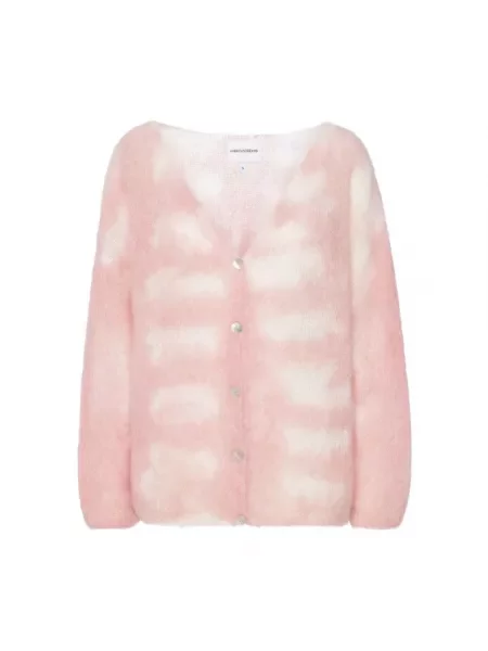 Sweter American Dreams wełniany różowy