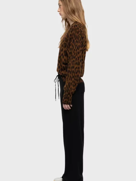 Шерстяные брюки Zadig&voltaire черные