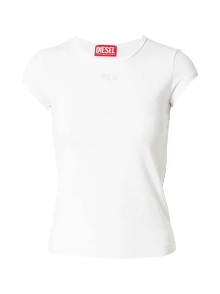 DIESEL Tricou T-ANGIE-OD' alb