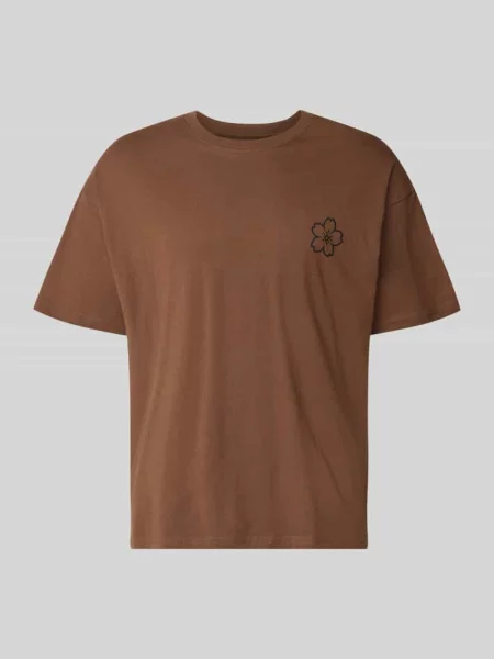 T-shirt o kroju relaxed fit z czystej bawełny model "DYLAN" Jack & Jones