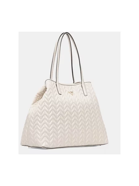 Guess torebka shopper CHERYL beżowa