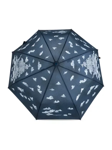 Moschino parasol automatyczny niebieski
