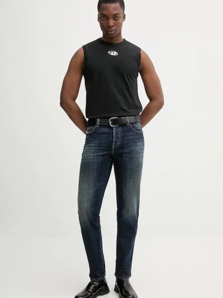 Diesel jeansy D-VYL granatowy