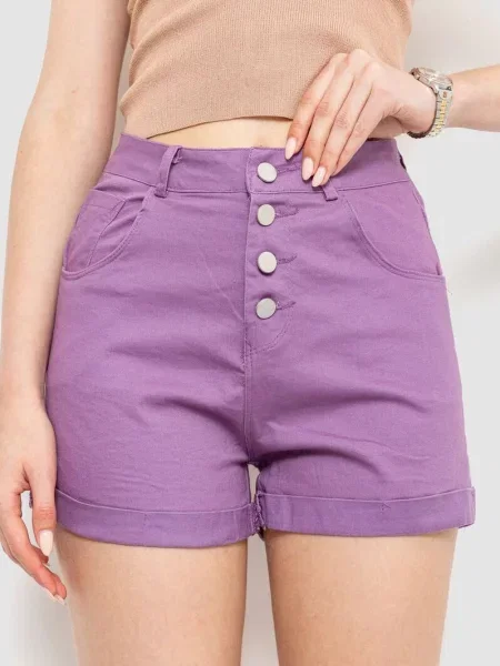 Шорти Ager бавовна/еластан фіолетовий