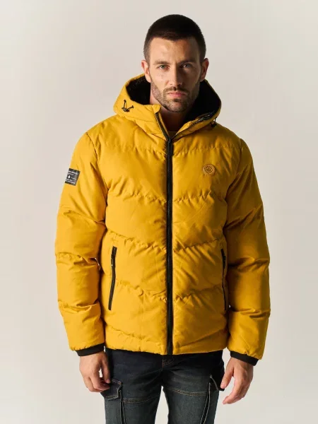 KOROSHI Geacă de iarnă șofran galben