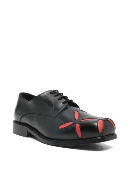 Pantofi derby Stefan Cooke din piele negru