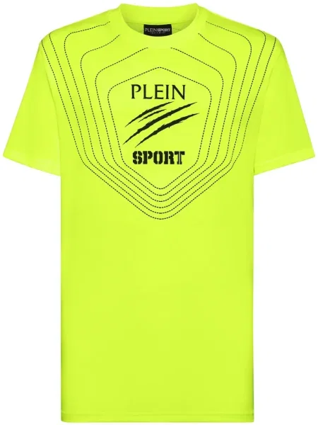 Tricou Plein Sport cu imagine galben