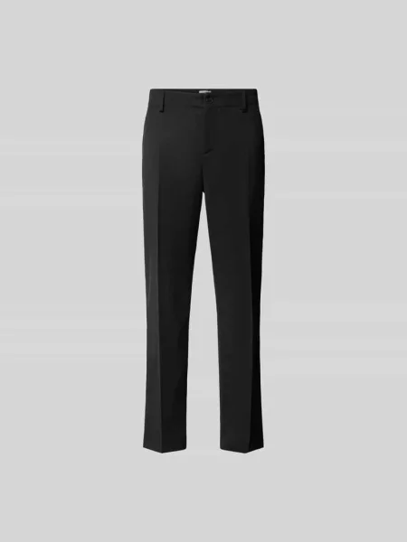 Spodnie garniturowe o kroju slim fit z dodatkiem wełny Filippa K czarne