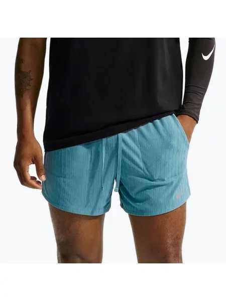 Pantaloni scurți de alergare pentru bărbați Nike Stride smokey blue albastru