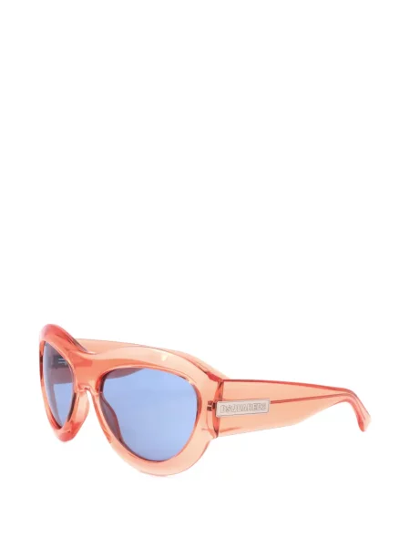 Ochelari de soare Dsquared2 cu autograf portocaliu