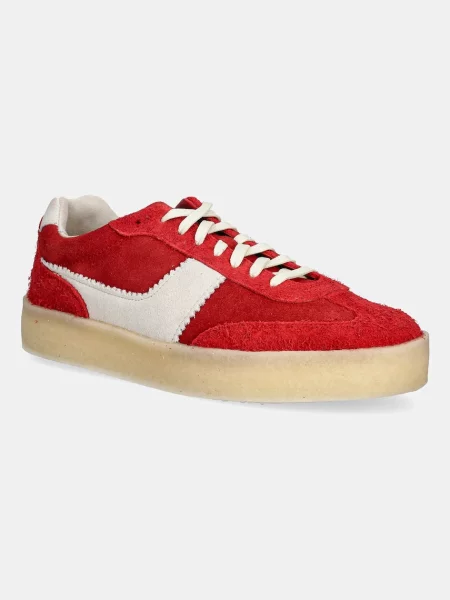 Clarks Originals sneakers din piele intoarsă Tor 80 barbati rosu