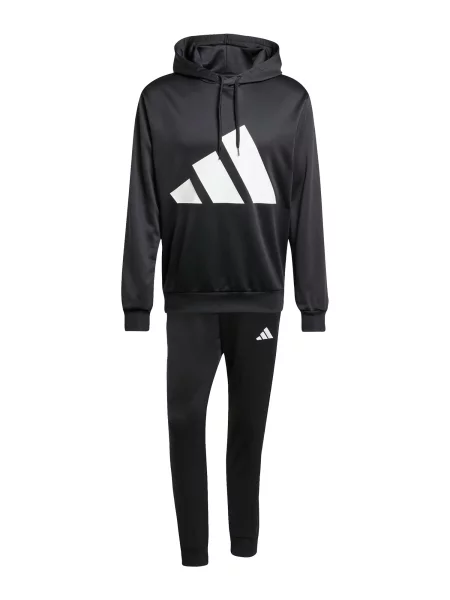 ADIDAS SPORTSWEAR Costum de trening negru alb