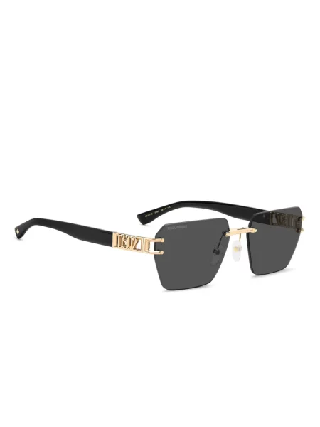 Ochelari de soare Dsquared2 Eyewear cu imprimeu geometric negru