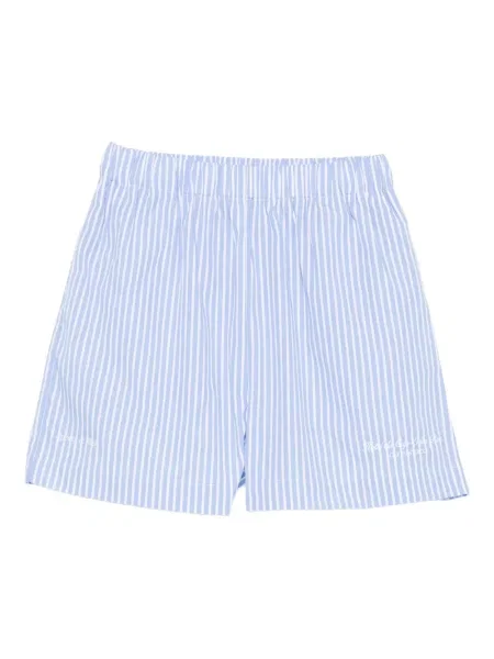 Pantaloni scurți Sporty & Rich cu dungi albastru